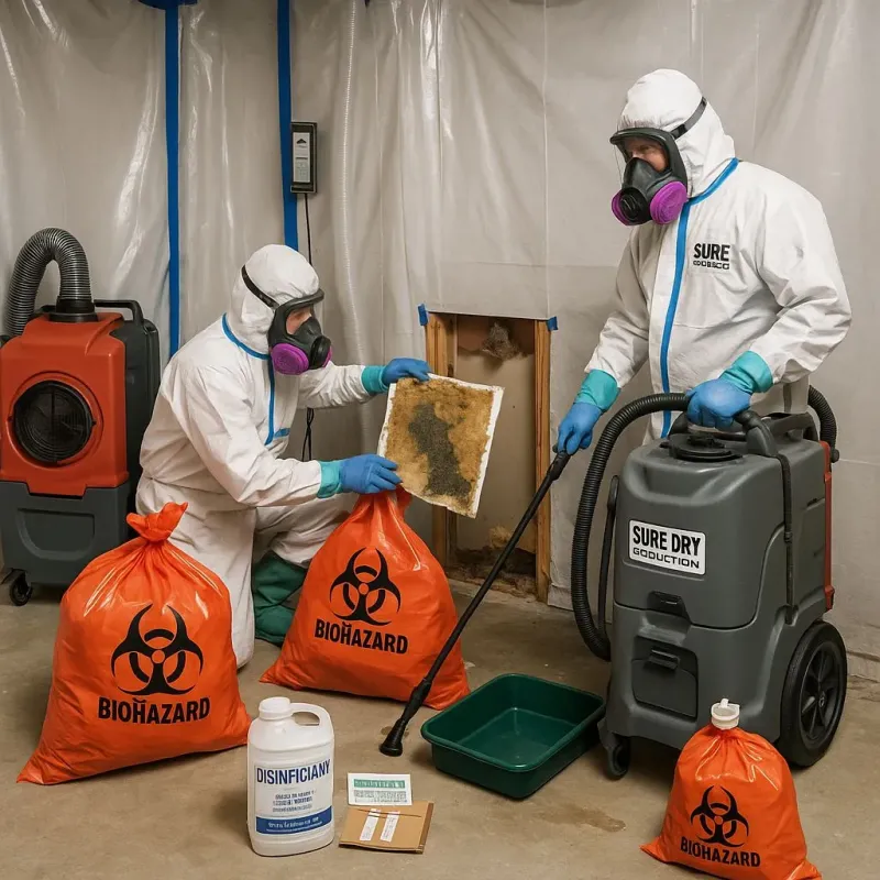 Contaminated Water Handling Protocols process in Belle Haven, VA