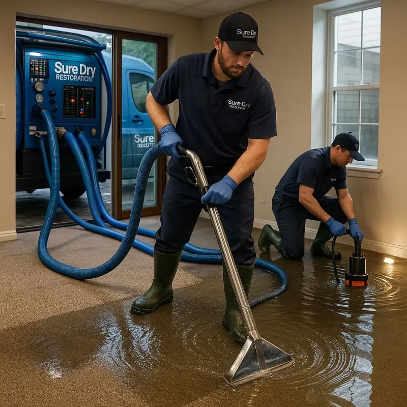 Water Extraction and Removal process in Belle Haven, VA